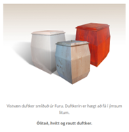Duftker úr timbri